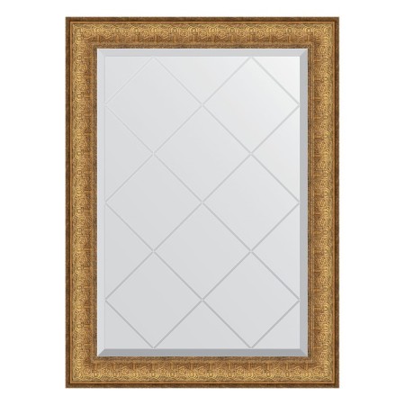 Mirror with engraving in the baguette frame, copper Eldorado 73 mm, 64x86 cm