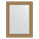 Mirror with engraving in the baguette frame, copper Eldorado 73 mm, 64x86 cm