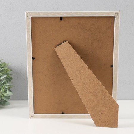 Photo frame plastic 20x25 cm "Double braid" gray 22.4x27.4x1.1 cm-3