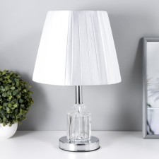 Landry table lamp 1x60W E27 silver 24.5x24.5x39 cm Risalux