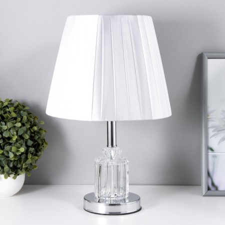 Landry table lamp 1x60W E27 silver 24.5x24.5x39 cm Risalux