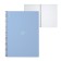 A4 notebook 80 sheets, a cage on a spiral, Erichkrause, "Symbol" Plastic Cover Blue
