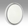 The lamp is wall-flowing Sonex. FASS, 70W, LED, 73x475x475 mm, white color