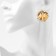 Earrings with pearls "pearls" shell, nemo, color gold