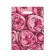 Polyethylene package with a trim “Piono”, pink, 30x40 cm, 50 μm