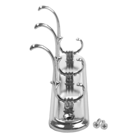 Tundra tundra tundra, metal, three -horn, chromium color-5