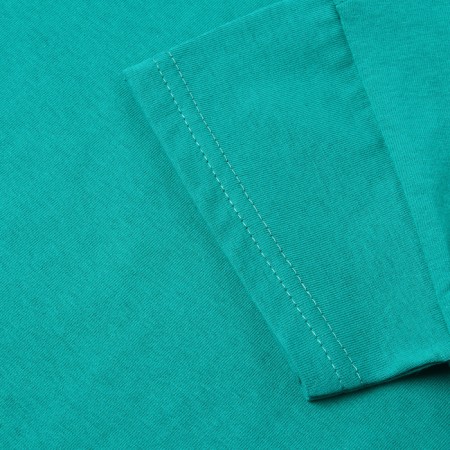 Baby T -shirt with a lowered shoulder, green color, height 116 cm-2