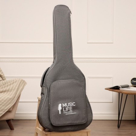 Music Life, Premium, Gray, 105 x 44 x 14 cm guitar-1