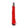 Chancellery knife, blade 9 mm, with a metal guide lock, blister, MIX case