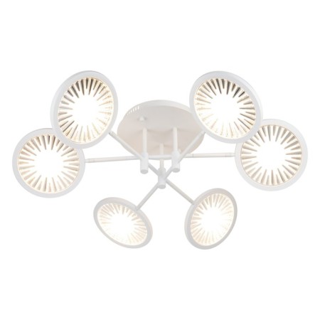 Chandelier G61253/6WT, LED 6x16W 3000k, 5760lm, white color-1