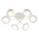 Chandelier G61253/6WT, LED 6x16W 3000k, 5760lm, white color