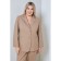 Female jacket, size 64, beige color