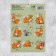 Stickers "Foxes", 11 × 15.5 cm