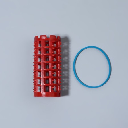 Бигуди на резинке, d = 2,7 см, 8 шт, цвет МИКС-2