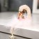 Polystone souvenir "Angel-stitching angel in the pink downy skirt" mixed 18x3.5x4 cm