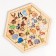 Wooden puzzle "Beasts. Entertaining triangles "