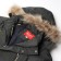 Winter jacket for boys, graphite color, height 128 cm