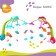 MOLLIL MUSICAL "Bright Birds", with a nightlight + remote control, color mix