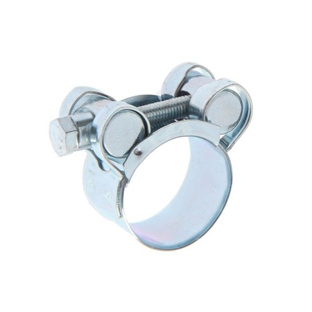 The clamp zein English, diameter 23-25 ​​mm, width 18 mm, galvanized