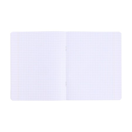 Notebook of 18 sheets in the cage plain "New School", covered covered paper, VD-LK, OFSET block, mix-7