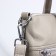 Luggage bag on lightning, 2 external pockets, color gray color