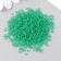 Beads "Astra" 11/0, 20 g (M20A turquoise/transparent, matte)