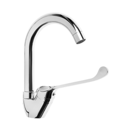 Kitchen mixer "TsS-SM" ST300834, single-leaf, height 170, surgical, chromium