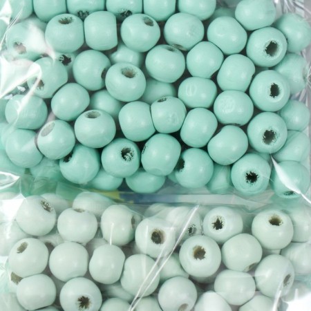 Set of beads for creativity "Mint" D-0.8 cm, 4 colors x 15 g-1