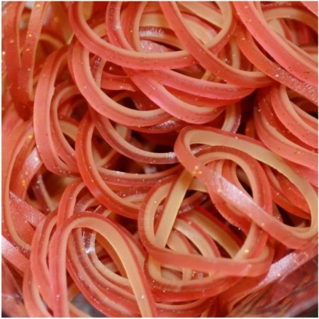 Rainbow loom bracelet rubber bands, Persian collection, sparkling chestnut