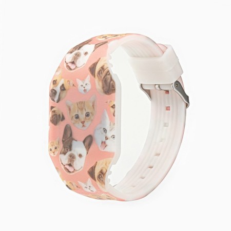Watch of washing electronic, children's, "animals", strap L-23.5 cm-2