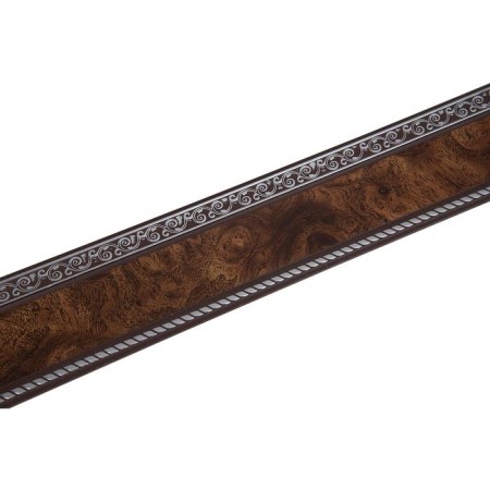 Planck for the cornice "Yesenin", height 7 cm, length 25 m, color silver/Karelian birch