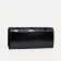 Women's wallet on the button, Textura, black color