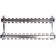 Collector Group Stout, 1 "X3/4", 13 outputs, without flow meters, stainless steel