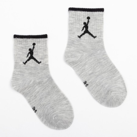 Jordan children's socks, gray color, size 14 (3-4 years)-1