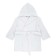 Baby waffle robe, height 80-86 cm, white color