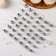 A set of pastry nozzles, 42 pcs, d = 1.7 cm, adapter, in the case, nozzles mix