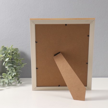 Photo frame plastic A4 Antik Format Blue with a white stripe 1.5x24.8x33.5 cm-3