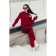 Female ishomine is a suit, size 50, burgundy color