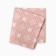 Towel 35x60cm crosses, pink, waffle, 120 g/m, HL100%