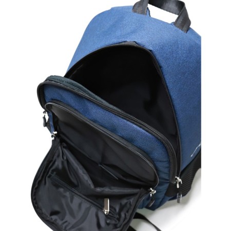 School backpack, 275x385x125 cm, blue T.-4