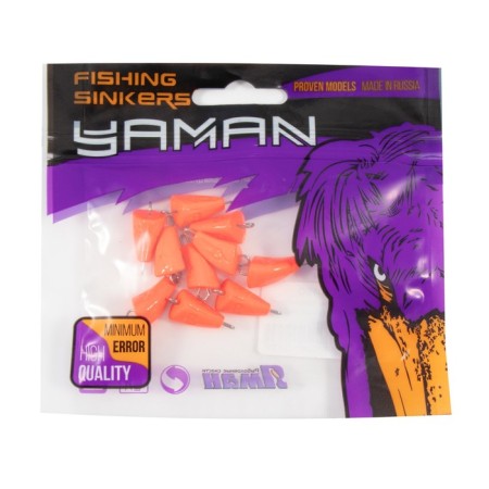 Cargo-EXCCentrik Painted Disassembly Yaman 10 pcs., 8 g, orange-4