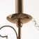 Chandelier "Candy" 5he14 40W gold 64x64x100 cm