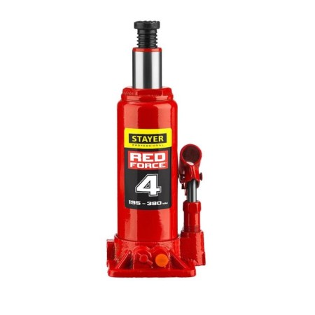 The jack of the hydraulic hydraulic STAYER Red Force 43160-4_z01, 194-372 mm, 4 tons-2