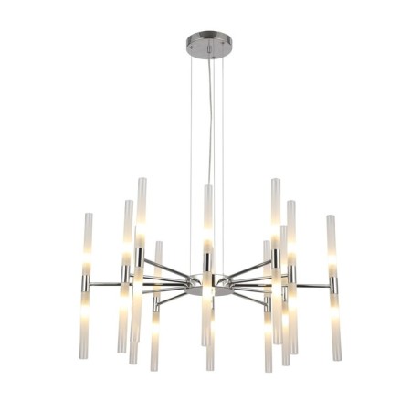 Ceiling light Gerhort G31214/20CR WT, 20x20W, G9, 120x77x77 cm, chromium color