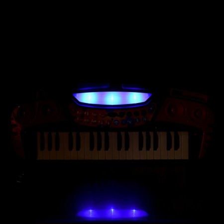 Synthesizer Floor "composer", sound, light effects, with a microphone-6
