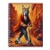 Notebook of 48 sheets in a cage, on the crest, “your deeds”, cover of shared cardboard, mix