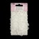 Knitted elements "flowers", d = 4.5 cm, 10 pcs, white color
