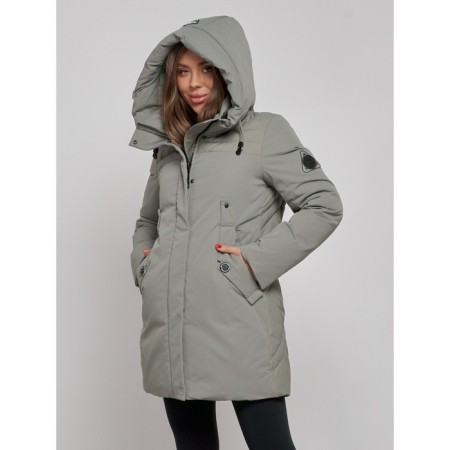 Winter Winter jacket, size 42, khaki color-13
