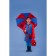 Children's raincoat, size m, 100-110 cm, spider-person