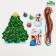 New Year's toy. Lacing "New Year! Holiday in the forest "